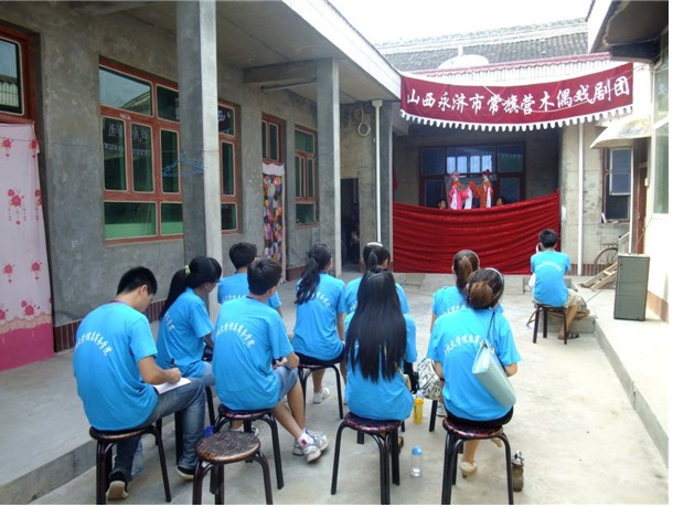 艺术之风吹入乡间 乘风队常旗营村文化交流活动纪实